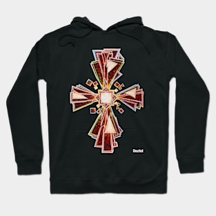 The Dark Abstract Cross Hoodie